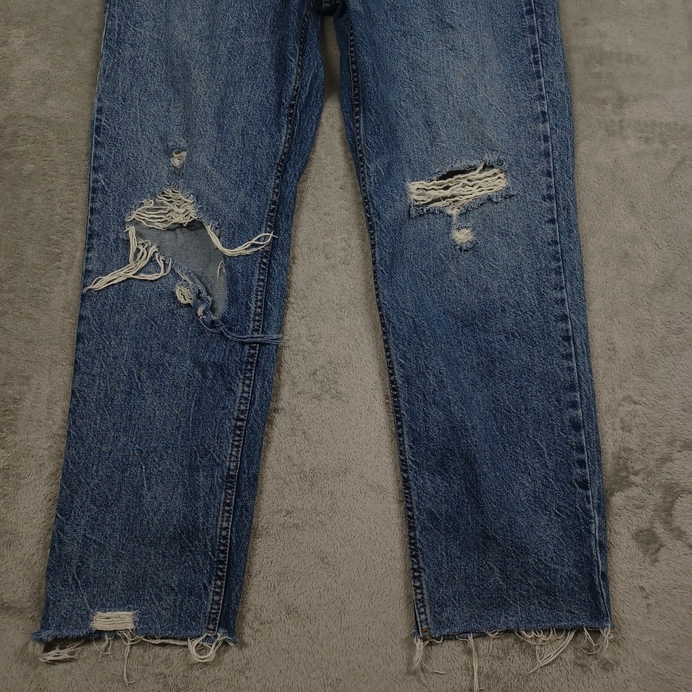 We The Free Blue Straight Leg Jeans - Picture 2 of 9